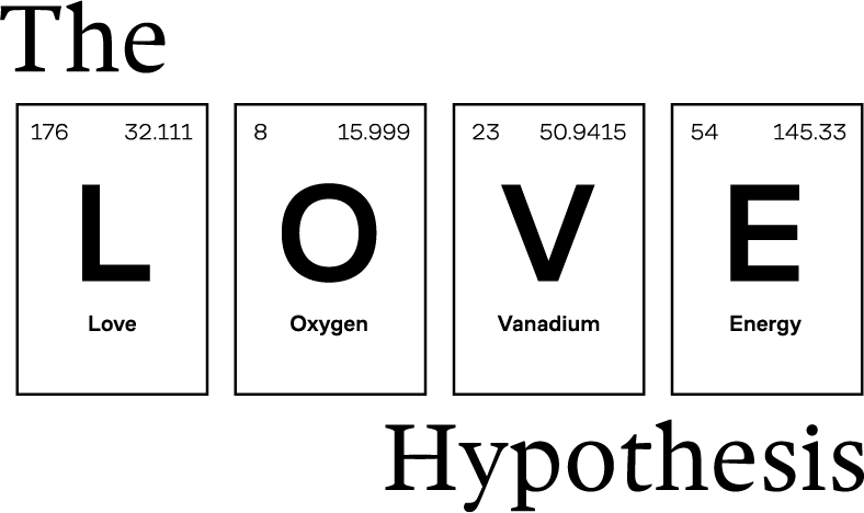 The logo for the upcoming 2026 film, The Love Hypothesis.
